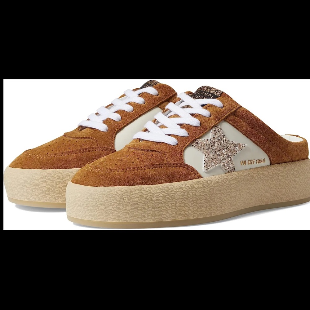 Vintage Havana Val camel slip on sneaker